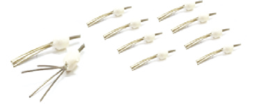 Lepio flexible wire pins